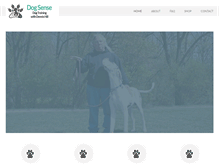 Tablet Screenshot of dogtrainingwithdennishill.com